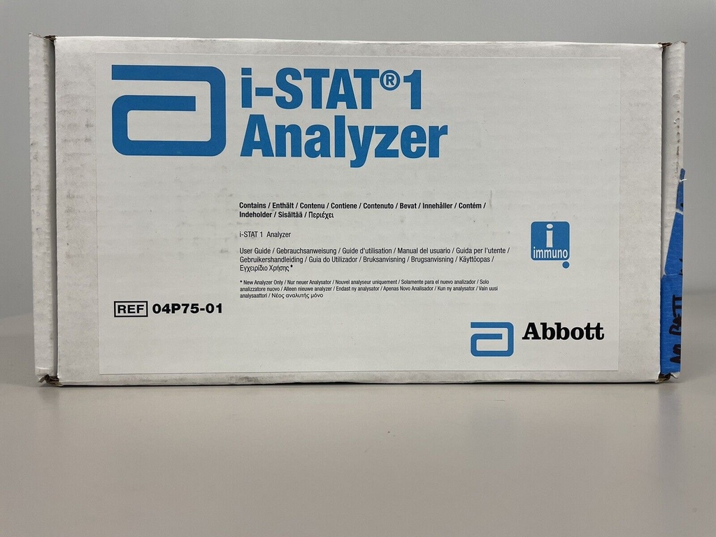 NEW Abbott i-STAT 1 Analyzer with Printer and Downloader UPDATED SOFTWARE