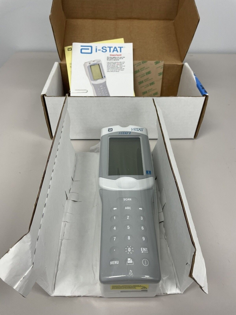 NEW Abbott i-STAT 1 Analyzer with Printer and Downloader UPDATED SOFTWARE