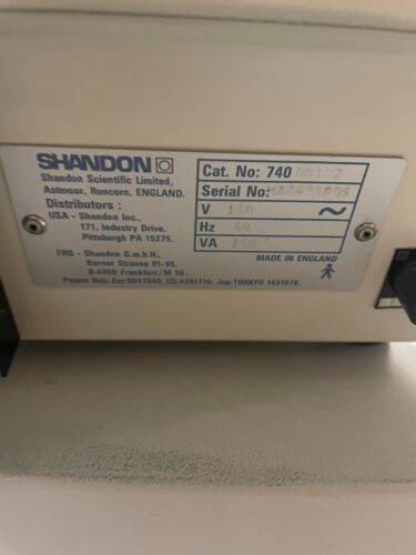 SHANDON Cytospin 3 Centrifuge w/ Rotor