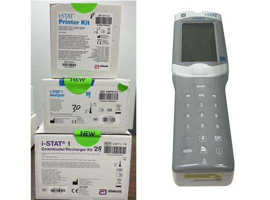 NEW Abbott i-STAT 1 Analyzer with Printer and Downloader UPDATED SOFTWARE